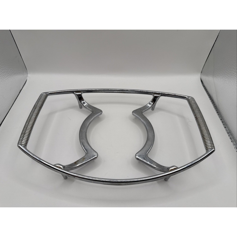 Corning Ware Metal Trivet Serving Stand Cradle P-11 M-1 Casserole Holder Pyrex